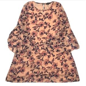 My Michelle Girls Pink Floral Dress (16)